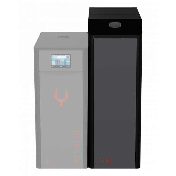 RTB Phoenix 500l silo med indbygget lige snegl