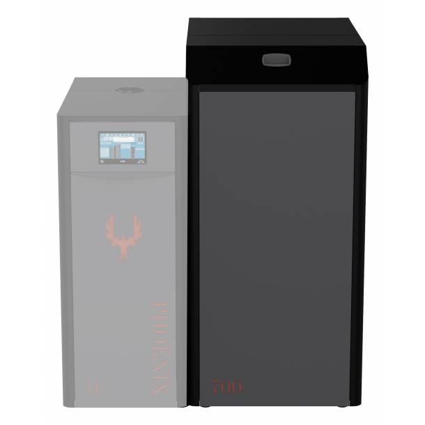 RTB Phoenix 700l silo med indbygget lige snegl