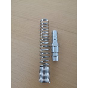 Lynkobling han m/fjeder t/12 mm luftslange