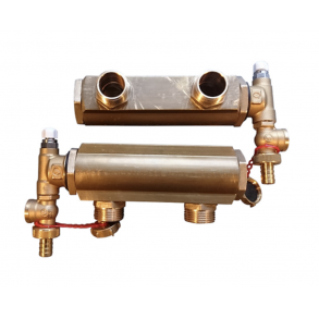 Jordvarme manifold 2 x 40mm