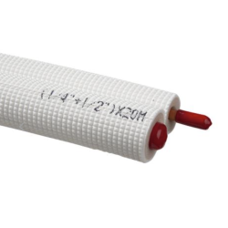 Isoleret Klerr 1/4"x1/2" 20m