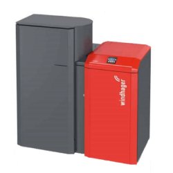 BioWin Lite 6,3  21 kw m. 200 kg silo